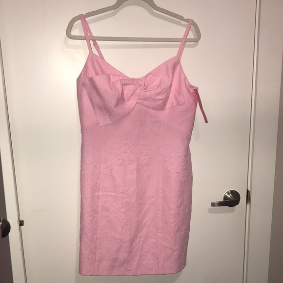 Pink Bow Detail Dress - Picture 1 of 1